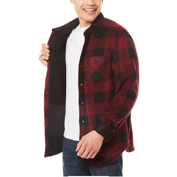 Weatherproof Men’s Lined Shacket - Picture 2 of 5